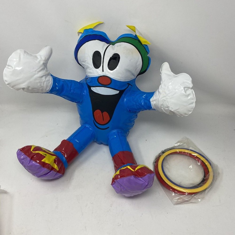 Vintage 1996 Atlanta Olympics Mascot Izzy Ring Toss Bath Game Avon